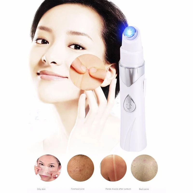 Синий свет терапия инструмент для очистки от акне уход за кожей лица Инструменты для подтягивания кожи морщин акне мягкий крем для