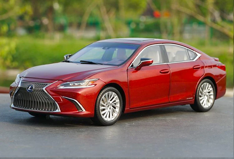 1:18 весы Lexus ES ES300H 2019 литье под давлением модель автомобиля с SAMLL подарок|Наземный