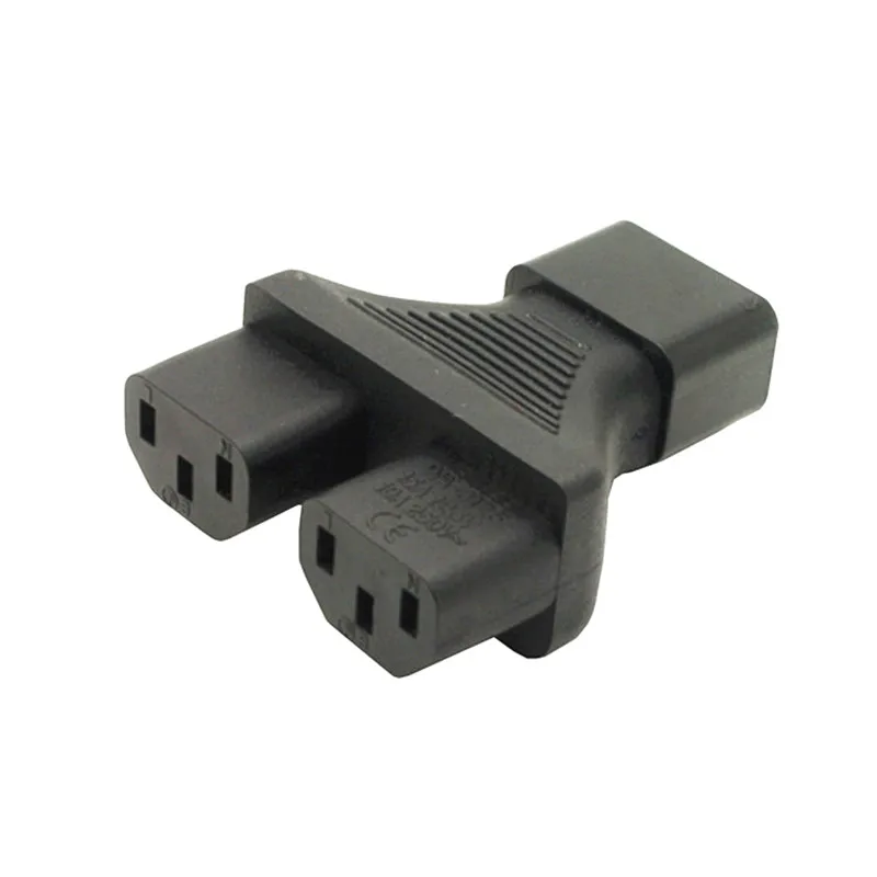Переходник IEC 320 C14 Male to 2xC13 Female Y spiter TO TWO C13 Dual C13|adapter|adapter female |