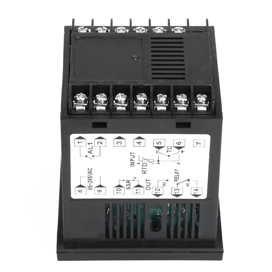 MC701 85 265 в цифровой PID регулятор температуры K Тип PT100 датчик Входное реле/SSR