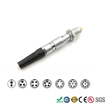 

0B 2 3 4 5 6 7 9 Pin Male Plug and Female Socket Connector FGG EGG for SoundDevices Arri Alexa Camera Timecode Teradek Bond