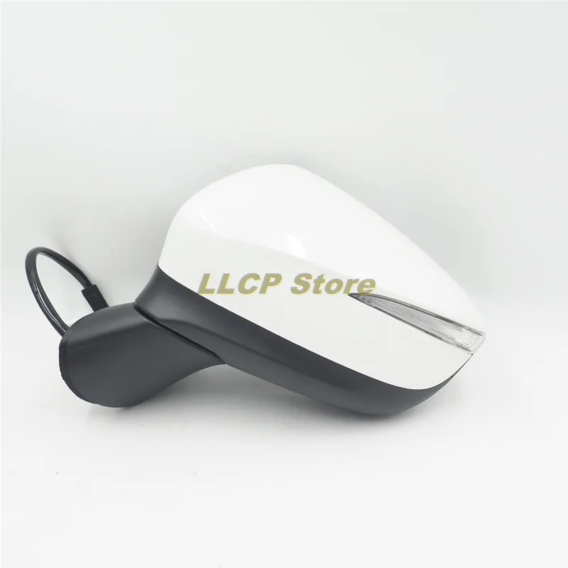 Complete Wing Mirrors For Mazda CX-5 CX5 2015 2016 Car Rearview Mirror Assembly Adjustable Lens/Electric Folding/Heating/LED Complete Door Wing Mirror(8 Wires/Left Style 2