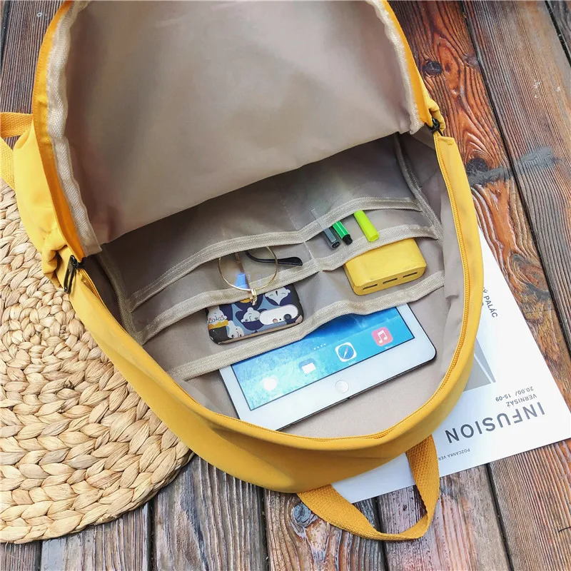Waterproof Nylon Backpack for Women Multi Pocket Travel Backpacks Female School Bag for Teenage Girls Book Mochilas Outdoor Bags