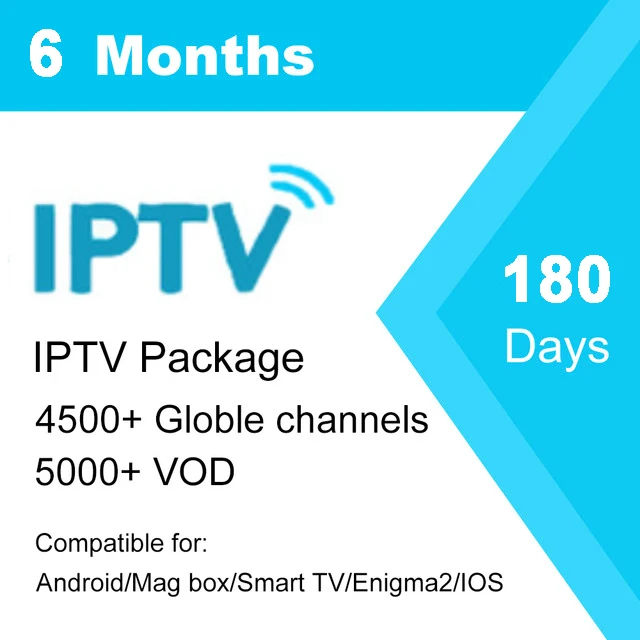 6 Months IPTV 1 год FHD Европа Германия IP tv подписка 200 Live tv VOD для Android tv Box smart tv Enigma2 IP tv M3U Deutschland каналы - Цвет: 6 Months IPTV