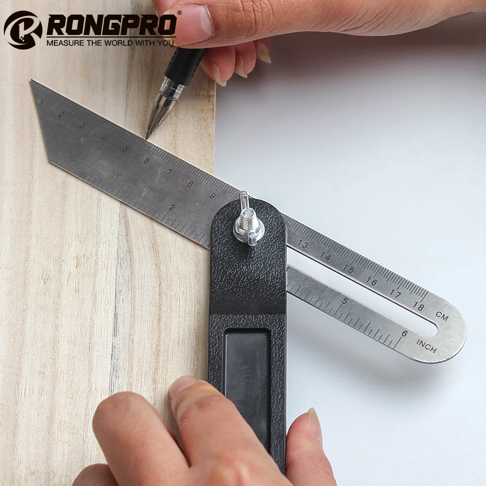 Wnew Woodworking Tools Diy Marking Protractor Angle Ruler Measuring Gauging Drawing Bihui