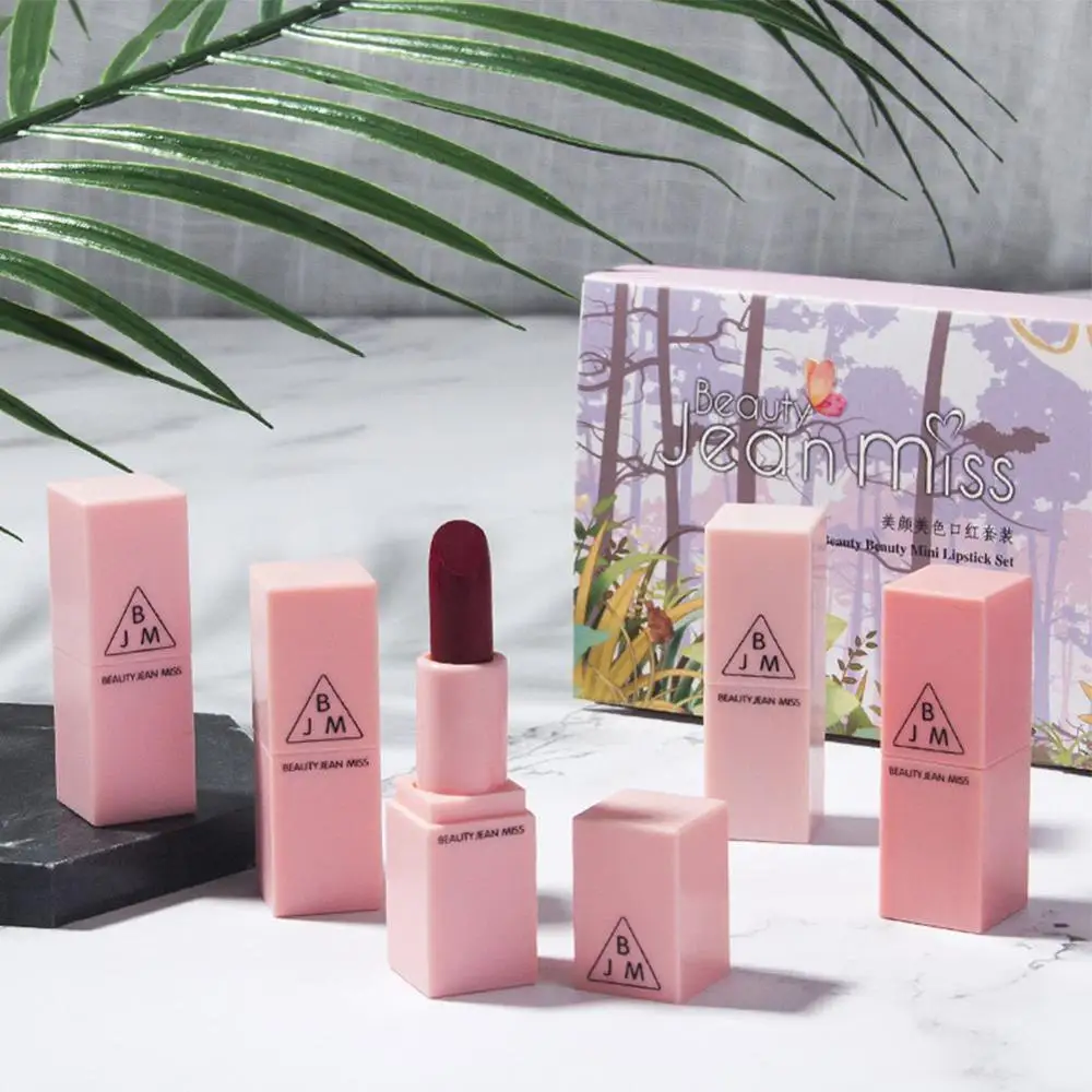 5 Pcs Vitamin Lipstick Set Matte Velvet Waterproof Long-Lasting Moisturizing Lipsticks Lip Gloss 5 Pcs Vitamin Lipstick Set Matte Velvet Waterproof Long-Lasting Moisturizing Lipsticks Lip Gloss
