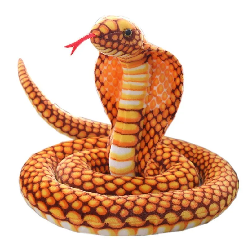 

Simulated snake spoofs Plush Doll 2.8m Python Plush Cobra