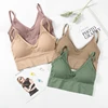 Elastic Gathering Bralette Push Up Bra Summer Anti-light Korean Style Wild Tube Top Sexy No Rims Bra 2022 ► Photo 2/6