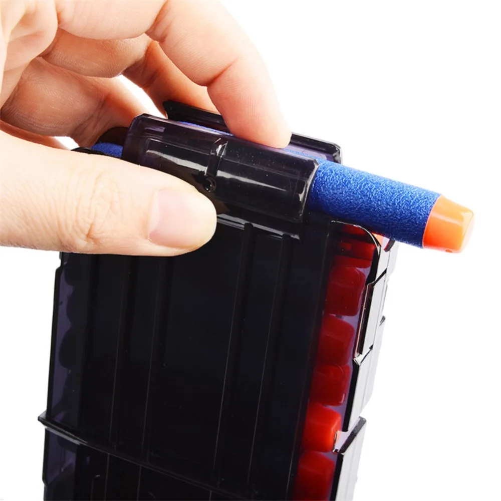 12 зажимов для перезагрузки журналы круглые дротики сменные Пластиковые