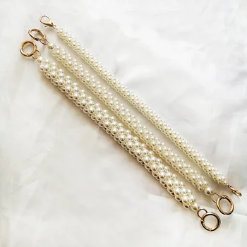 

women pearl strap bag chain shoulder gold bag belt purse straps for bags handbag accessories handles wholesale dropshipping