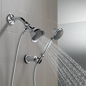 

Home Plumbing Faucet Shut Off Shower Arm Diverter Durable Replacement Parts Brass For Bathroom Tee Joint Sprinkler Easy Install