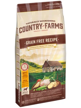 

COUNTRY FARMS COUNTRY FARMS ADULT DOG GRAIN FREE RECIPE bezzernovoy for adult dogs with chicken