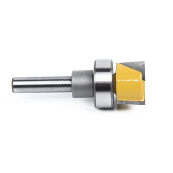 

Hinge Trim Router Flush Shank Bit Steel Template Bearing Mortise Tool 1/4