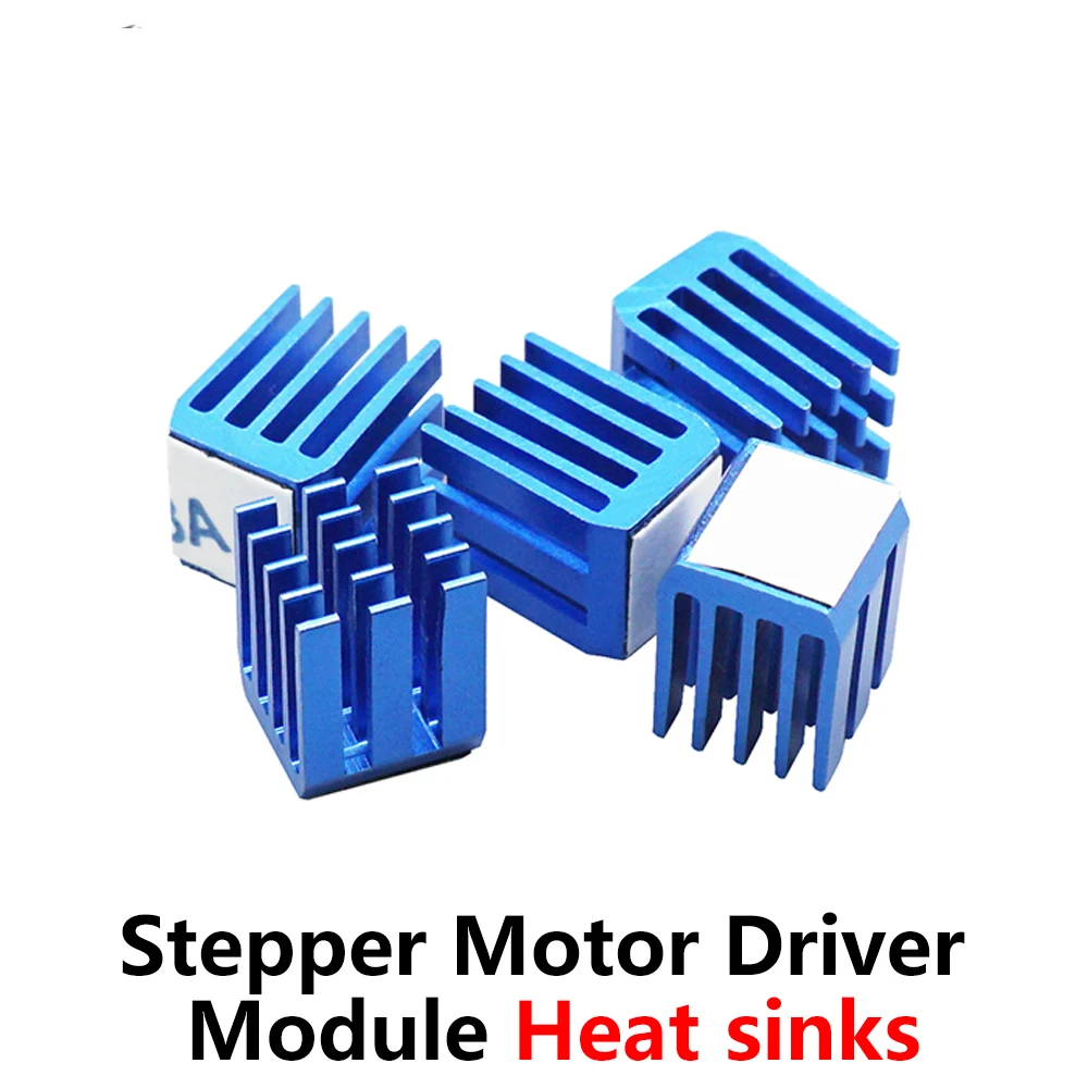 

5pcs/lot 3D Printer Parts A4988 DRV8825 LV8729 TMC2100 TMC2208 Stepper Motor Driver Module Heat sinks Cooling Block Heatsink