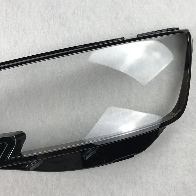 Car Clear Headlight Lens Cover Replacement Head Light Lamp Cover For-Audi A4 B9