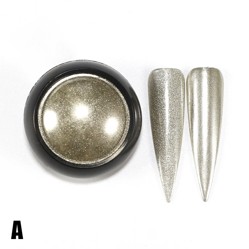 Маникюр палец лак для ногтей порошок Блестящий Блеск Ногтей Искусство Красота украшения поставки орнамент WH998 - Цвет: a
