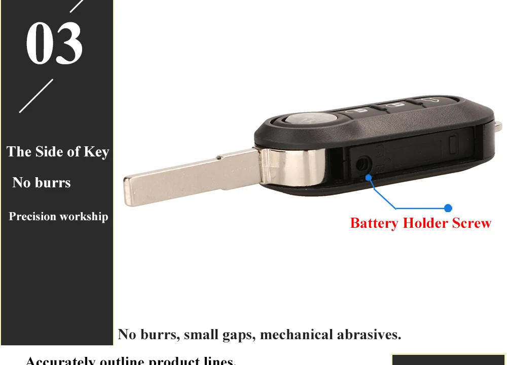 Keyforkess 2/3BTN custodia a conchiglia chiave per Auto remota per Fiat 500 Panda Punto Bravo Ducato Peugeot Boxer Citroen Jumper Auto Uncut Blade 15 Keyforkess 2/3BTN custodia a conchiglia chiave per Auto remota per Fiat 500 Panda Punto Bravo Ducato Peugeot Boxer Citroen Jumper Auto Uncut Blade - H247cb7a9ee2e4c75956e0389f2be6701B