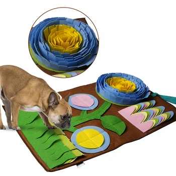 

Pet Training Mat Playing Dog Mat Dog Slow Feeding Game Mat Washable Foraging Training Puzzle Mat Relaxing Toy Puppies Dogs#1