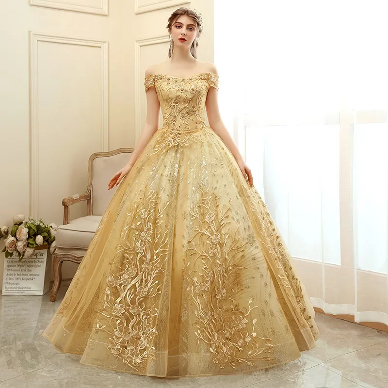 Quinceanera Dress 2021 New Luxury Party Prom Ball Gown Vintage Lace Quinceanera...