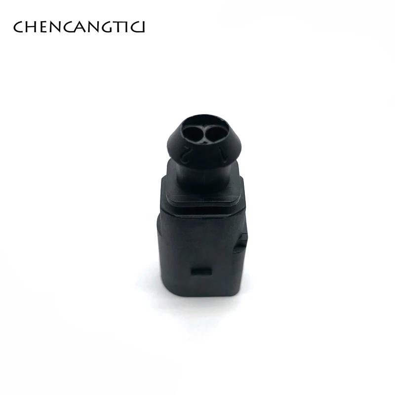 Wire Connector Terminals Wire Connector Electrical Connectors Electrical Connector Cable Connector 1 Set 2 Pin Auto Temp Sensor Plug Deflation Valve Socket Waterproof Electrical Wire 1.5mm Connector 1J0973802 1J0973702