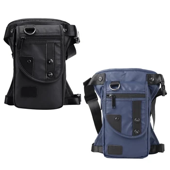 

JHD-Men's Waterproof Leg Bag Shatter-Resistant Shoulder Travel Belt Bag