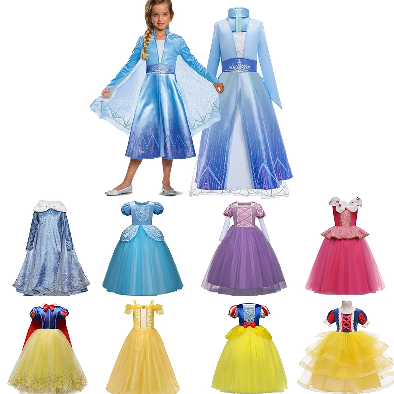 Fancy Dress For Girls Children Kids Cosplay Costume Halloween Clothing | Детская одежда и обувь