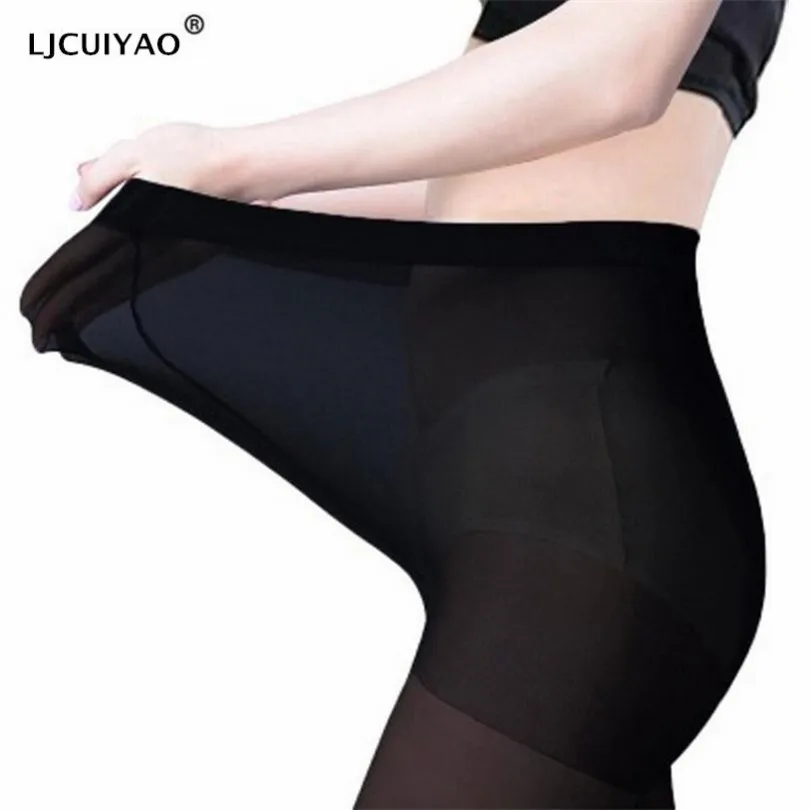 LJCUIYAO Women 120D Opaque Footed Pantyhose Warm Tights Pantyhose Thick Tights Stockings Fashion Spring Autumn Female Hosiery