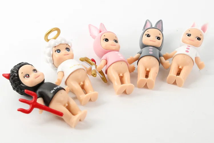 

Angel Doll Cupid angels and demons Demon Garage Kit Cake Bakery Car Mounted Decoration Garage Kit