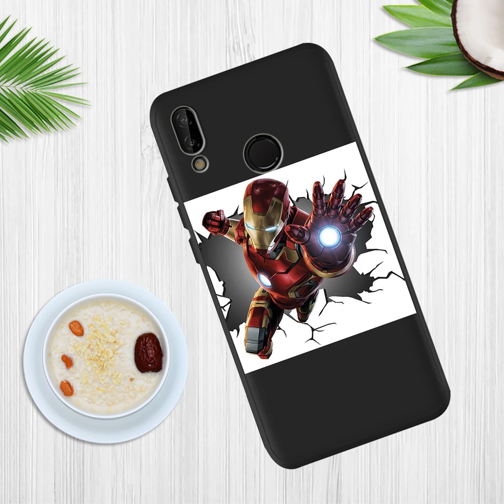 С героями комиксов Марвел, с принтом в виде Человека-паука, huawei P8 P10 P20 P30 Коврики 10 20 Honor 8 8X 9X 8C 9 V20 30 10 Lite Plus Pro Чехол для телефона чехол coque из мягкой кожи - Цвет: H0679