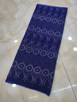 

Latest African lace fabric 2020 High Quality robe de soirée Velvet Lace Nigerian Lace Fabrics For Party dress 5yards