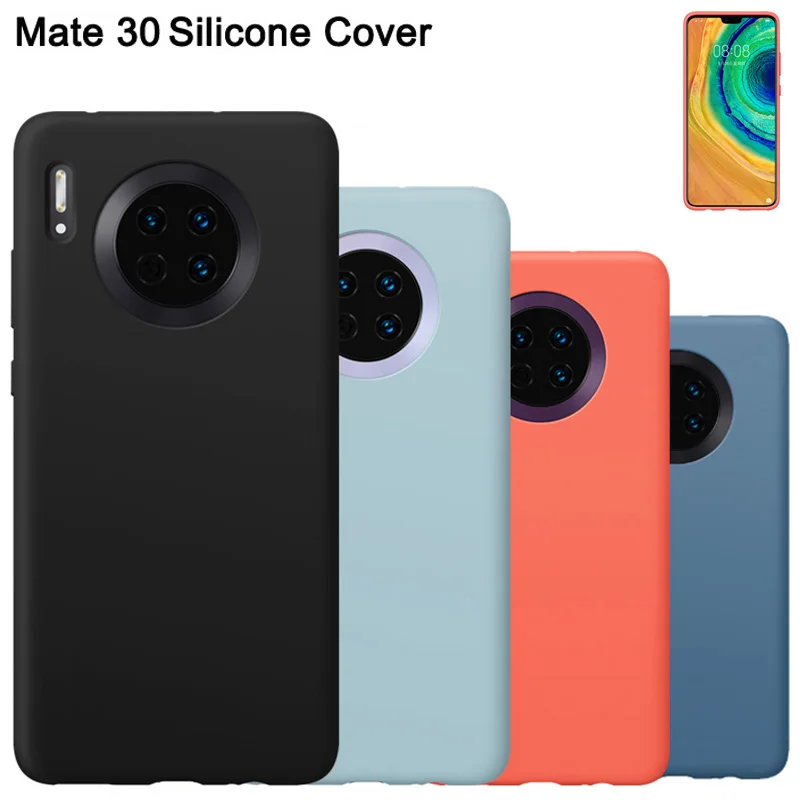 

Silicone Case Phone Cover For Huawei Mate 30 Mate30 Soft Phone Cace Shockproof Cover