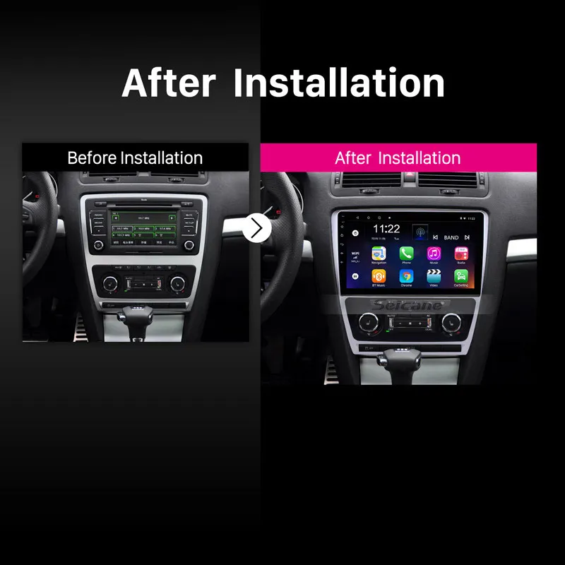 Discount Seicane 2 DIN Android 9.0 10.1 Inch Car Radio Quad Core Stereo GPS Multimedia Player For 2007-2014 VW Volkswagen SKODA Octavia 5 Discount Seicane 2 DIN Android 9.0 10.1 Inch Car Radio Quad Core Stereo GPS Multimedia Player For 2007-2014 VW Volkswagen SKODA Octavia 5
