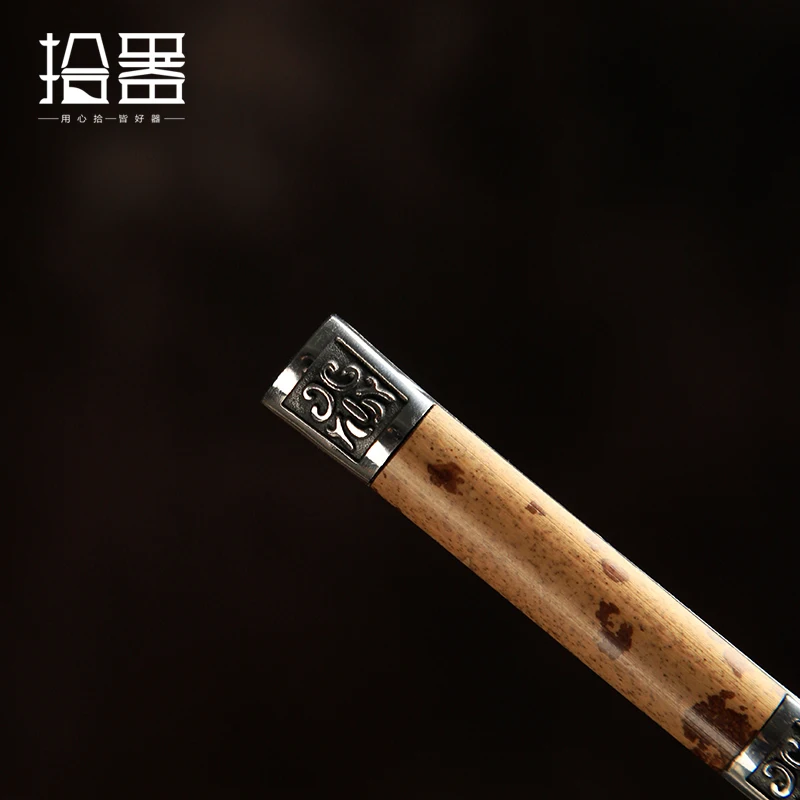 Yunfei bamboo Damascus steel Pu'er tea cake tea knife needle cone prying tool ceremony accessories set
