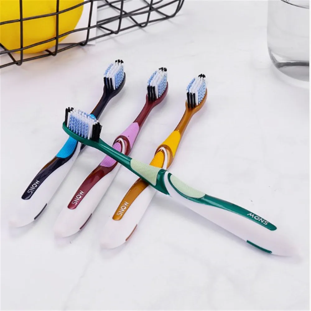 Oral Toothbrushes Pro Remove Odor Smoke Blots Coffee Stains Neutral Soft Adult Tooth Brush Healthy Care Random Color Travel | Красота и