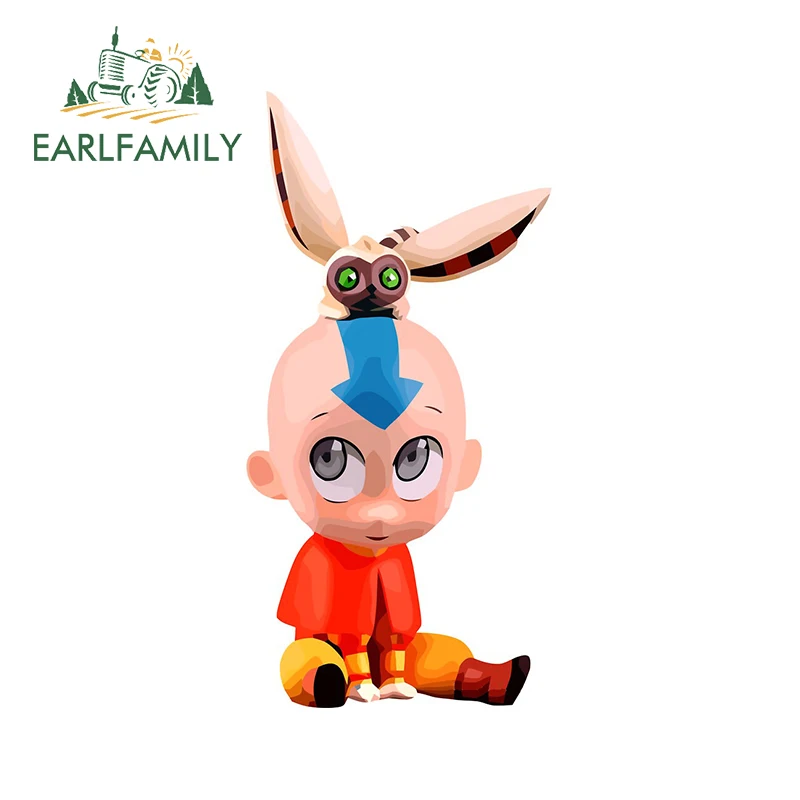 EARLFAMILY 13 см x 6 для Aang The Last Airbender автомобильные наклейки ремонтные доска серфинга