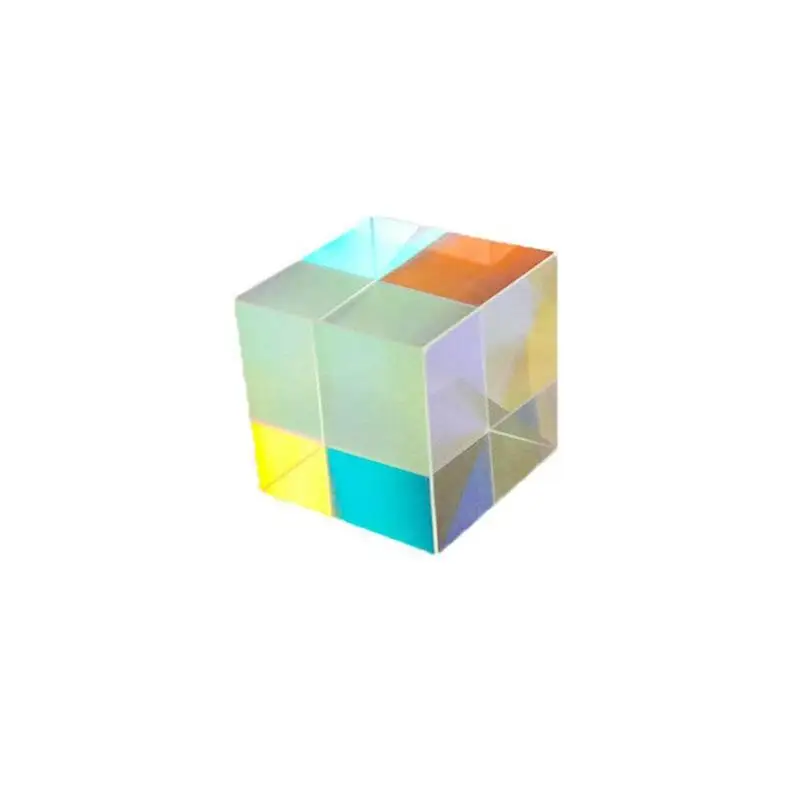 Оптическое стекло X cube 1 шт. дихройная фотолампа RGB комбайнер сплиттер световой