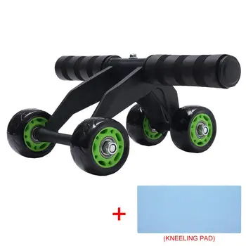 

Four-wheeled Abdominal Wheel Abdominal Muscle Wheel Bearing Silent Roller Abdomen Wheel Exercise Abdominal Muscle Training Devic