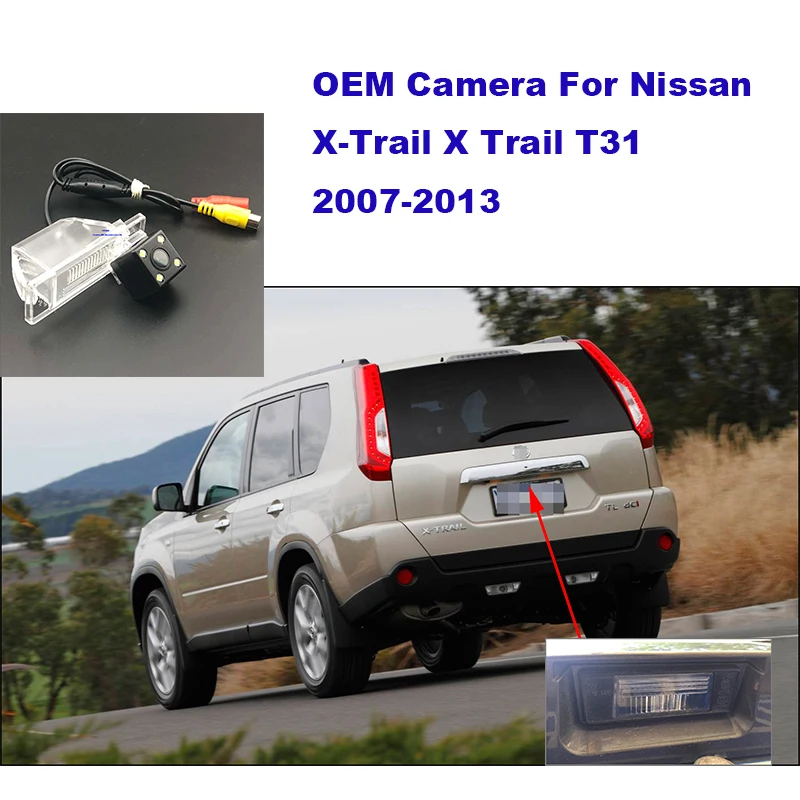 

Yessun HD CCD Night Vision Car Rear View Reverse Backup Camera Waterproof For Nissan X-Trail X Trail T31 2007-2013