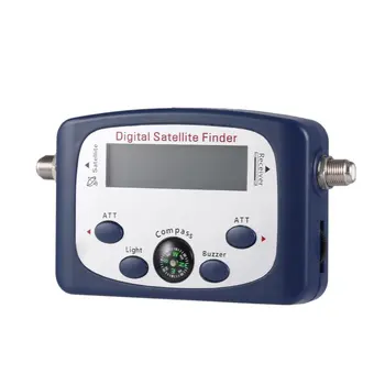 

Portable Digital LCD Satellite Finder Signal Strength Meter Satellite Signal Searcher TV Satellite Detector Tool