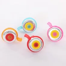 Детский велосипед фитинги коляска цветной циферблат колокол цветок тип маленький колокол велосипедный Звонок