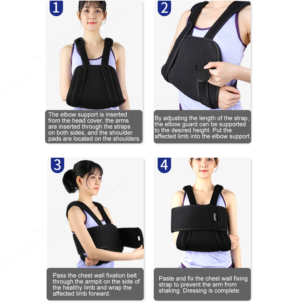 shoulder immobilizer upper arm support