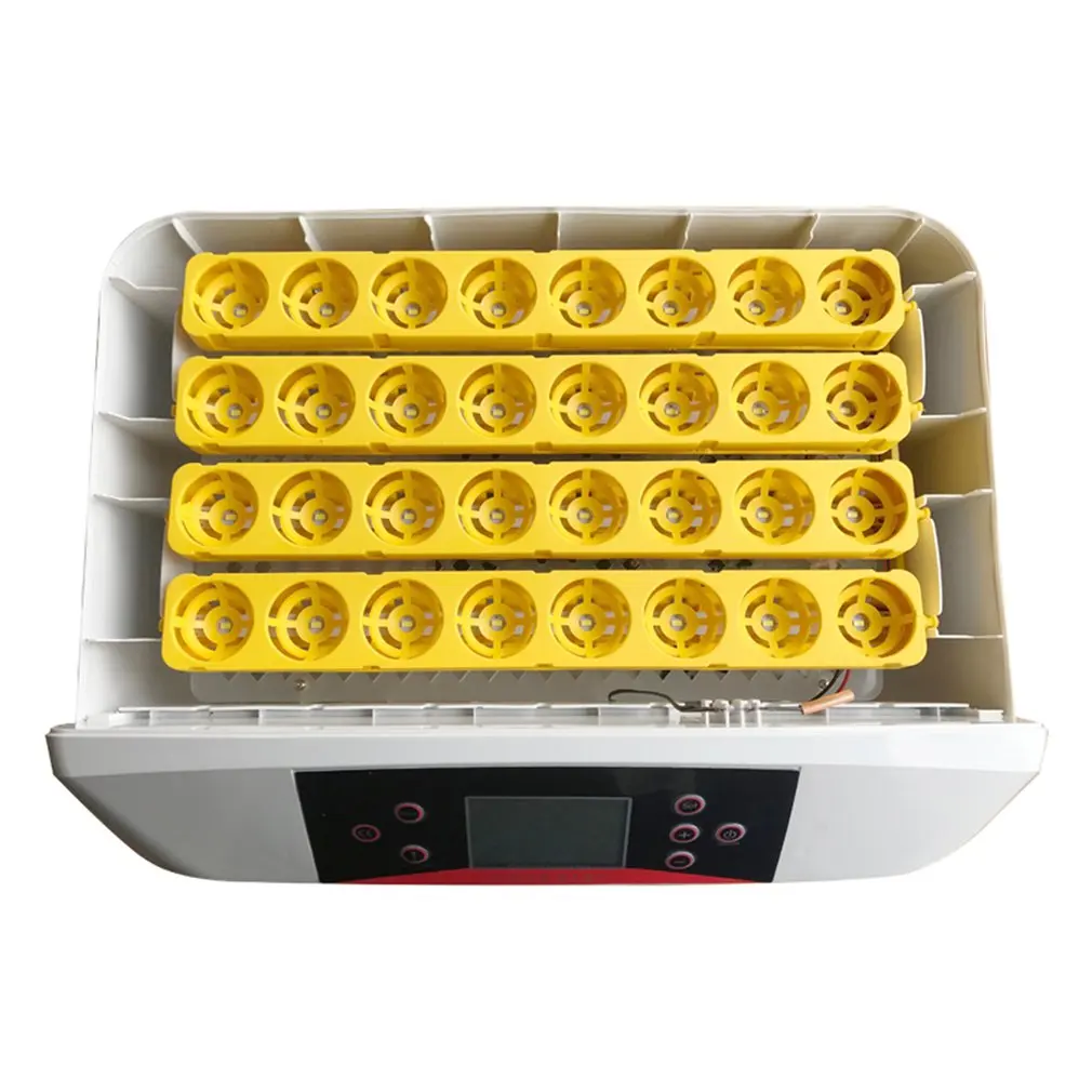 

32Eggs Incubator with LED Lighting Automatic Hatcher Chicken Duck Goose Bird Hatcher Animal Husbandry EW-32S