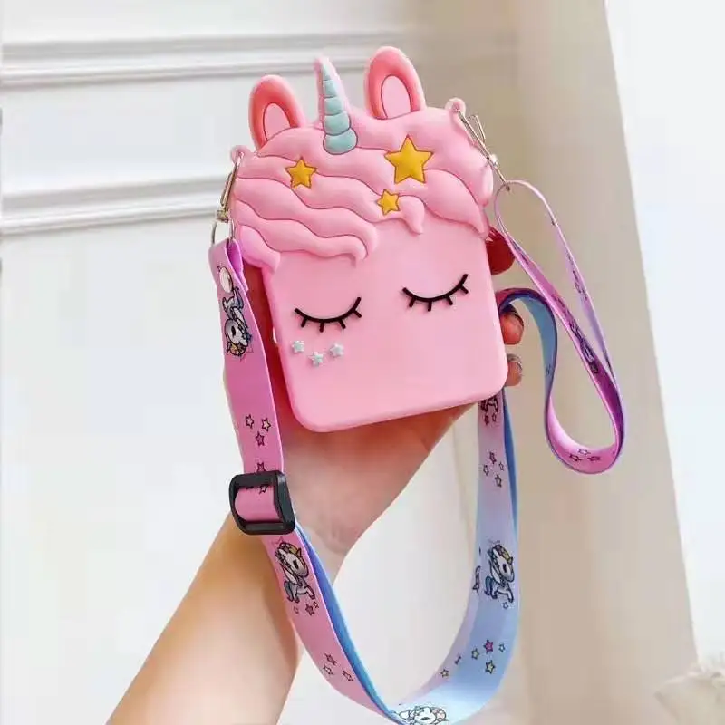 [ Arrival] Super Unique Silicone & Soft Mini Shoulder Bag -Unicorn Fashion H247ec46d3c2e4841a41aa0ccce939396G