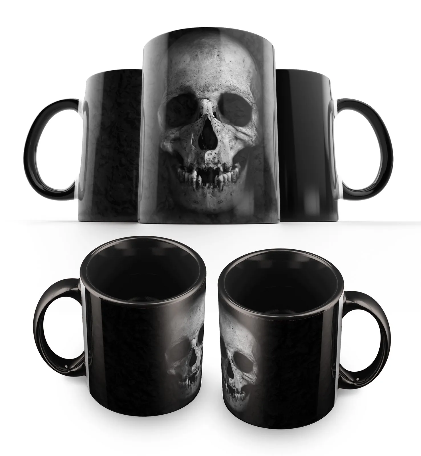 Mug: skull (Gothic skeleton otherworldly world)-547 | Дом и сад