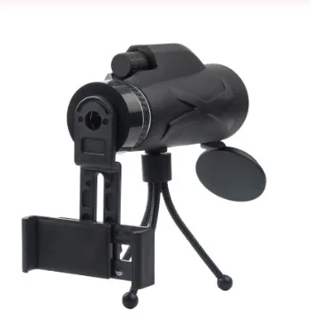 3 вида стилей 80X100 монокулярный зум портативный Призма BAK4 оптический телескоп с зажимом для телефона со штативом для охоты кемпинга Зрительная труба - Цвет: B