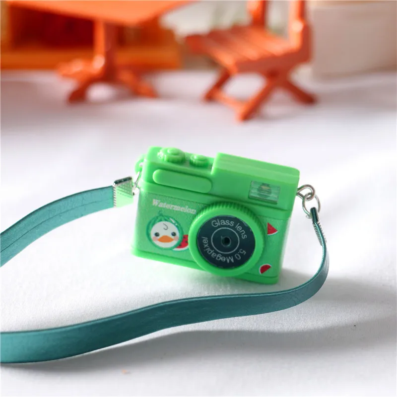 1 Piece Set Of Doll Toy Camera Mini Simulation Camera,Suitable For Doll Home Decoration Accessories 1/12 Diy Gift 3