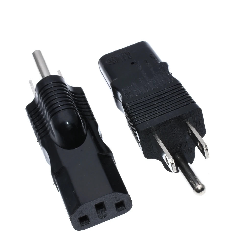 US TO IEC320 C13  ȯ ÷, Nema 5-15P 3  ȯ, IEC320 C13 3 Ȧ-̱ 3  AC   250V10A