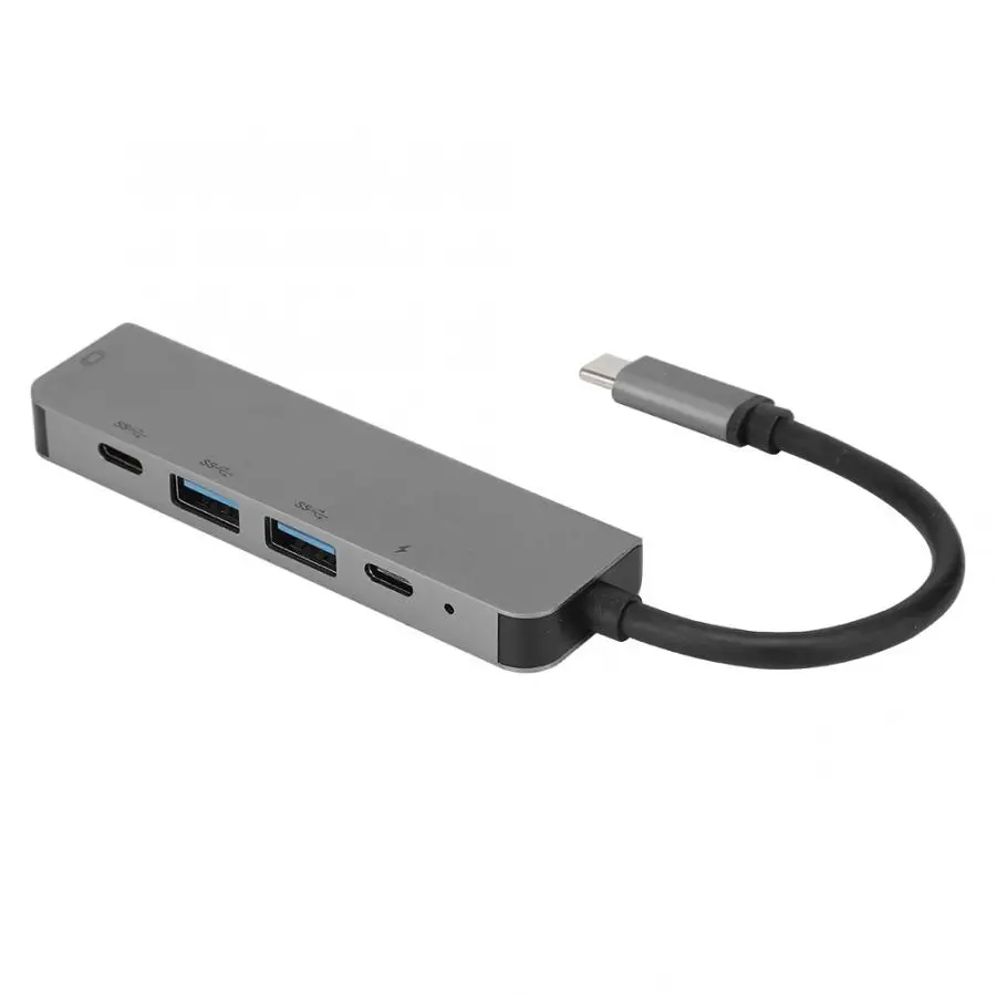Тип-C концентратор usb 5 в 1 HDMI USB3.0 быстрой зарядки PD Тип тип-c док-станция USB хаб для MacBook/IPad Pro