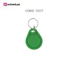 10/50/100 цвет случайный EM4305 T5577 RFID повторной записи брелок управления 125 кГц карта доступа репликатора тега доступа