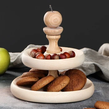 

Serving stand "Candy bowl", 9x20 cm, solid beech